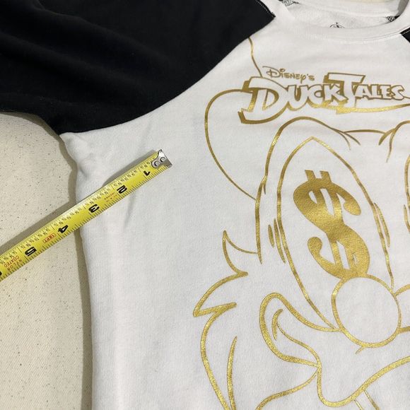 Disney Parks Exclusive Duck Tales Scrooge McDuck Sweatshirt Size Large - Picture 4 of 10